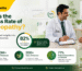 Professional homeopathic doctor consulting a patient with success rate statistics and evidence-based homeopathy outcomes."